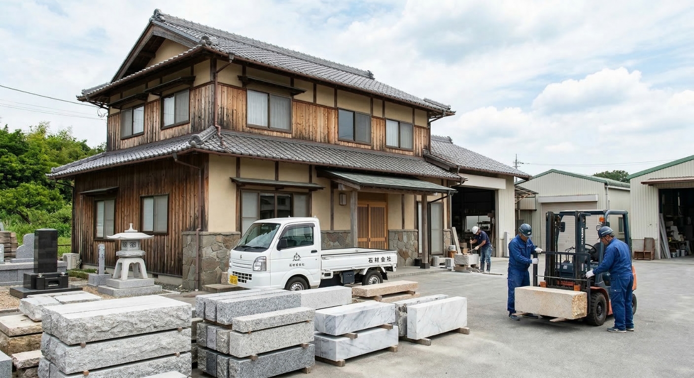 DX化に伴う業務効率化支援/石材会社